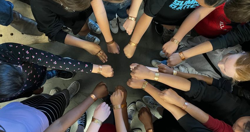 Copper Bracelet Project with the BC Construction Foundation